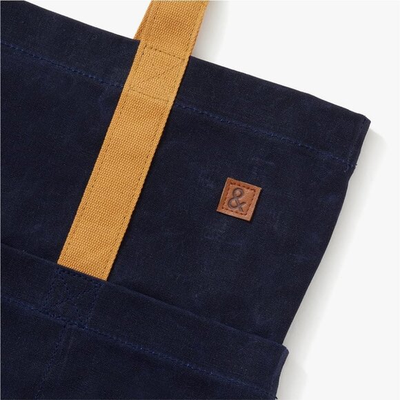 The Market Tote Waxman 10oz Waxed Canvas Large Durable Stylish - Picture 2 of 6